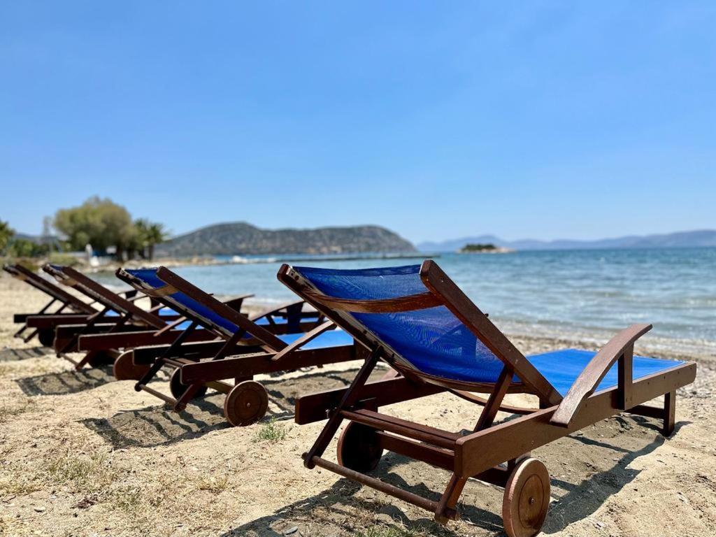 Leblanc Luxurious Beachfront Villa, Gcollectiongr エルミオニ エクステリア 写真