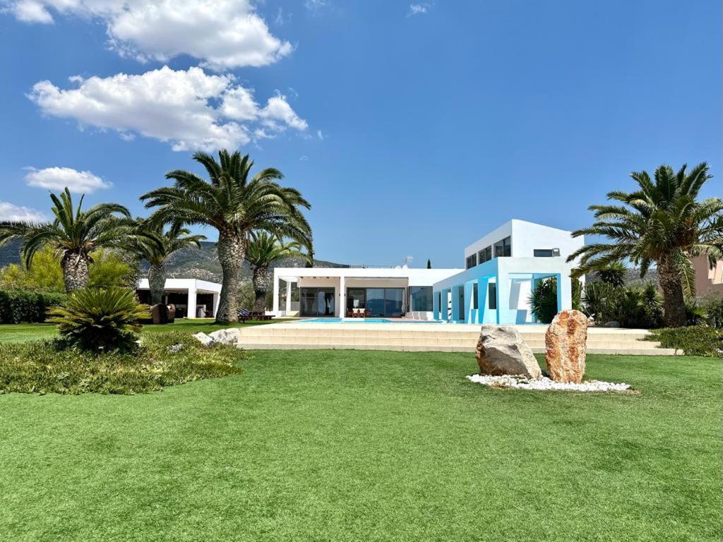 Leblanc Luxurious Beachfront Villa, Gcollectiongr エルミオニ エクステリア 写真