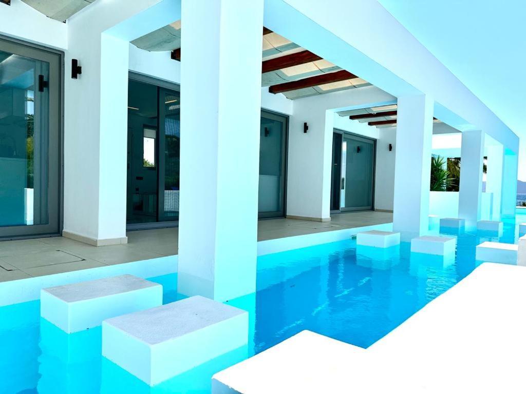 Leblanc Luxurious Beachfront Villa, Gcollectiongr エルミオニ エクステリア 写真