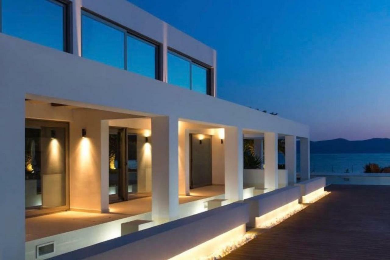 Leblanc Luxurious Beachfront Villa, Gcollectiongr エルミオニ エクステリア 写真